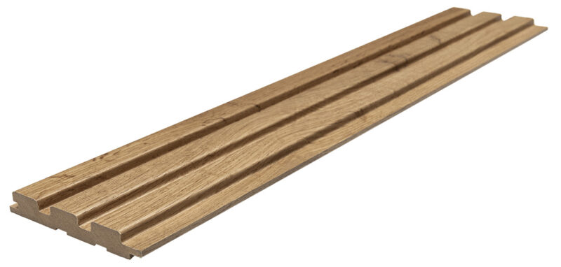 MDF PANEL ΜΕ 3D ΠΗΧΑΚΙΑ 508090 BEAT ST 16/119/2750mm PECAN - Image 3