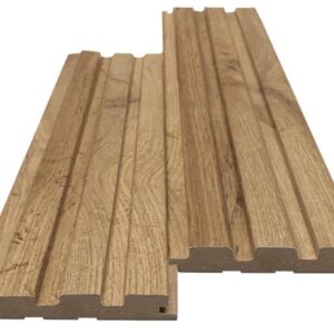 MDF PANEL ΜΕ 3D ΠΗΧΑΚΙΑ 508090 BEAT ST 16/119/2750mm PECAN