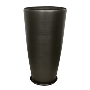 STONE POLYRESIN ΚΑΣΠΩ ΜΕ ΠΙΑΤΟ ΓΚΡΙ ΟΨΙΔΙΑΝΟY ΜΕΓΑΛΟ - Φ40x75.5cm