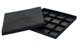 Διακοσμητική πλάκα Κήπου 30×30 cm Stompl Stone Graphite Grey 5190